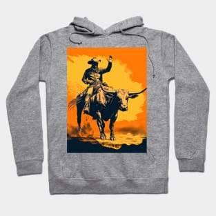 Cowboy & bull III Hoodie